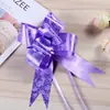 49 flores de tirón suministros para celebración de bodas cinta de lazo caja de regalo de boda empaque decoración de coche de boda tirador de manija de puerta flores de tirón al por mayor
