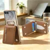 Aplicable a Funda para Samsung Z Flip 8 Flip Cover Portatarjetas Billetera con Cremallera para Monedas Soporte Hebilla de Anillo para Dedo zflip7 Funda Protectora