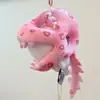Set de Calavera Esqueleto de Dinosaurio Sombrero Divertido Ropa para Muñeca Figura de Peluche Muñeca Dibujo Animado Lindo Juguete para Niños Colgante