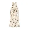 Atacado Fabricante de Roupas Femininas Transfronteiriças Moda Europeia e Americana 2026 Vestido Versátil de Gola Halter Costas Nuas Slim Fit