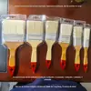 Pincéis de Pintura para Exportação, Cerdas de Porco Sintéticas, Cerdas de Porco Naturais, Cerdas Finas, Cabo de Madeira de Alta Qualidade, Pincéis de Pintura Embalados, Grande Quantidade de Produção, Qualidade Excelente