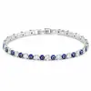 Pulsera Cuadrada de Zirconia para Ojos de Colores de Venta Caliente Transfronteriza, Joyería de Mano con Temperamento de Moda Tendencia Europea y Americana, Sensación de Lujo Ligero de Gama Alta