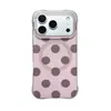 Capa de Celular iPhone 18 Pro Max Tela Cheia Cor Bolinhas Grandes Borda Redonda Magnética Apple 17 16/15 Pro