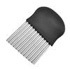 En stock acero inoxidable cortador de patatas diente de lobo patatas onduladas cortador de patatas rebanador de patatas cortador de verduras elegante gadget de cocina