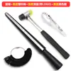 Conjunto de 4 Peças de Bastão Medidor de Anel Mido de Plástico Conjunto de Anéis Mido de Hong Kong Fita Métrica Padrão Uk Régua Flexível para Dedo Ferramentas para Ourives