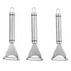 Cuchillo Pelador de Acero Inoxidable 304 Pelador Multifuncional de Frutas Pelador de Verduras Raspador Cuchillo Pelador Rallador de Frutas