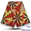 Tela de Algodón con Estampado de Moda Africana Teñida con Cera Disponible en Stock, Tela Estampada de Alta Calidad de Moda para Pantalones