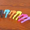 Pinzas de colores para cubo de basura, pinzas para bolsas de basura, pinzas para papeleras, sujetadores antideslizantes, pinzas para el borde del cubo de basura