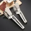 [Herramienta para Freír Pescado] Espátula Pinza de Acero Inoxidable Espátula para Dar la Vuelta al Pescado Herramienta para Freír Bistec Espátula Ancha para Freír Bistec Pizza
