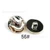 Botones plásticos irregulares transfronterizos, botones de metal sintético, cárdigan estilo Chanel, abrigo, gabardina, botones irregulares, alta gama en stock