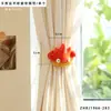 Calcifer Llama Pequeña Dibujo Animado Alzapaños para Cortina Accesorio de Decoración de Cortina Adorno para Habitación Infantil Regalo Divertido