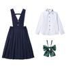 Uniforme escolar para alunos do ensino fundamental e médio Roupas de desempenho de primavera e outono Vestido infantil Roupas de desempenho de abertura escolar Estilo universitário Formatura Foto Vestido de classe Coro