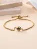 Pulsera de Cadena de Caja de Acero Inoxidable Personalizada con Proyección de 100 Idiomas Te Amo, Imagen a Color de Alta Definición
