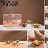 Serie de Juegos de Vasos de Vidrio para Agua de Regalo, Todas las Categorías de Bebidas Calientes, Seguro y Adecuado para Juegos de Vasos de Agua con Limonada, Venta al por Mayor