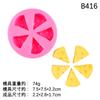 Molde de silicona para queso de simulación de tamaño grande y pequeño, cuadrado, redondo, para aromaterapia, creativo, para velas, molde para comida