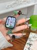 Nueva Correa de Metal con Cadena de Perlas Estilo Chino Adecuada para Apple Watch iWatch 12ª Generación 11/10Se