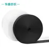 Correa de Nylon de Imitación Correa Negra Accesorios para Correa de Mochila Correas de Bolsa de 1 pulgada Correa Engrosada Encriptada Fabricante en Stock