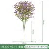 Decoración de Boda de Gypsophila Artificial, Flor de Gypsophila de Goma Suave, Flor Artificial Individual de Plástico, Flor Artificial
