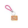 Llavero creativo de cuerda trenzada de Amazon Peace Series 2, con dibujos animados de AliExpress. Accesorios para llaveros de cuerda de cuero.