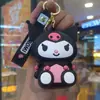 Bolsa de monedas popular de Capibara Llavero Cabeza de silicona Bolsa de almacenamiento para auriculares Bolso colgante Accesorios Regalos pequeños Al por mayor