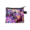 Bolsa de Moedas para Menina Caçadora Transfronteiriça Bolsa para Guardar Moedas Carteira Estilo Curto Portátil Ins Porta-Cartão de Chave Exclusivo para Estudantes