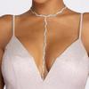 Internet Celebrous Mesmo Estilo Sexy Flash Diamond Full Diamond Colar Curto Colar Estilo Europeu e Americano Moda All-match Colar