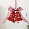 2026 Nuevo Rojo Vino PET Semitransparente Adorno de Caramelo Navideño Decoración de Árbol de Navidad DIY Colgante de Copo de Nieve