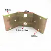 Tapón de mueble engrosado conector de ángulo de acero para taburete conector de ángulo de hierro ferretería para pata de mesa de comedor bisagra de cama tapón de cama código de ángulo