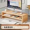 Soporte Elevador para Computadora de Escritorio Oficina Escritorio Monitor Soporte de Almacenamiento Base Elevadora para Monitor de Escritorio Estante de Almacenamiento