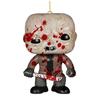 Decoraciones de rol de película de terror de Halloween transfronterizas, decoraciones colgantes de fiesta de terror de calabaza planas de acrílico