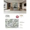 1200x3000 Formato Grande Roca Porcelánica Panel de Pared Fondo para Vestíbulo Sala de Estar de Villa Veta Continua Piedra de Lujo Roca Porcelánica Placa Grande