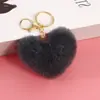 Chaveiro de Pelúcia Fashion Formato Coração de Amor 8cm Coração de Pêssego Pingente de Carro Criativo Acessórios de Chaveiro Roupas para Casal