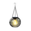 Luces Solares, Linternas de Hierro Transfronterizas, Luces Tejidas de Malla Impermeables para Jardín, Luces Decorativas para Patio, Luces Solares Colgantes para Jardín