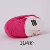 Algodón puro bola de lana hilo de leche hilo de algodón hilo para bebé hilo para muñeca hilo de algodón para crochet lana para niños venta al por mayor de fábrica