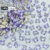 Decoraciones Mariposa para Uñas 9*10mm, Pedrería con Base Puntiaguda, Cristales para Uñas Irregulares Súper Brillantes, Decoraciones de Cristal para Uñas Usables Venta al por Mayor