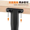 Pés de Suporte para Estrado de Cama, Suportes Elevadores de Carga, Hastes de Suporte para Pés de Cama, Colunas de Suporte para Pés de Cama, Móveis Ajustáveis de Plástico e Aço para Uso Doméstico