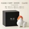 2026 Ano Novo Ano do Cavalo Presente Cerâmica Esmaltada Cristalizada Animal de Estimação de Chá Cavalo Pequeno Ornamento Cerâmica para Casa Ano do Cavalo Descanso de Tampa para Brincadeira de Chá