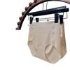 1809#0 Pantalones de Máscara de Seda Sedosa Bragas para Niñas Cómodas Cadera Desnuda Color Sólido Calzoncillos sin Costuras para Niñas