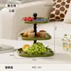Estante de Almacenamiento de Llaves para Entrada, Adornos Decorativos para Sala de Estar y Dormitorio, Estante de Plástico de Doble Capa para Almacenamiento y Organización de Llaves con Forma de Flor