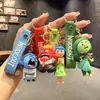 Animación de Dibujos Animados Intensamente Contrainteligente Nuevo Llavero Colgante de Intensamente Contrainteligente Anillo para Llavero de Coche Pequeño Regalo