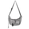 2023 Nueva Bolsa de Herramientas de Nylon Moda Japonesa Casual Bolso Cruzado de Bollo Unisex Estudiantes Universitarios Bolsa de Clase