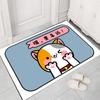 Alfombra Tapete de Entrada Alfombra de Piso Alfombra de Baño Resistente a las Manchas Alfombra para Pies de Baño Tapete de Puerta Puerta de Entrada Alfombra para Dormitorio