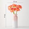 Puerta Shu Flor Artificial Flor de Seda Flor Falsa Florero Traje Decoración Cerámica Sala de Estar Pasillo Escritorio Adornos Florales Sentido Avanzado