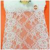 Cinta elástica Encaje de nailon Accesorios Decoración de falda de vestido de novia Puños de cortina Escote Tejido de malla Cinta"""