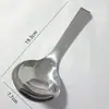 Cuchara sopera de acero inoxidable 304, profundizada y montable en la pared, cuchara de cabeza grande para uso doméstico, engrosada para beber sopa, gachas y hot pot