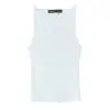 Z Estilo Europeu e Americano Transfronteiriço 2026 Nova Moda Elegante Amazon Atacado Feminino Top Canelado de Gola Alta 3253300