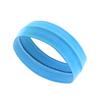 Diadema deportiva lisa para mujer, banda para el cabello para yoga, banda elástica absorbente de sudor, directa de fábrica, TD-38