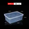 En Stock Envío Rápido PP de Grado Alimenticio Transparente Sellada Caja para Conservar Fresco Caja de Almacenamiento para Refrigerador Calentamiento en Microondas Caja para Porcionar Alimentos Secos