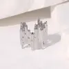 Anillo de Acero de Titanio de Venta Caliente Transfronterizo para Mujer, No se Desvanece, Gama Alta, Nicho, Acero Inoxidable, Chapado en Oro de 18K, Joyería de Anillo Abierto
