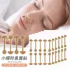 Parche Nasal Pequeño con Forma de Mancuerna, Parche Nasal Suave Elástico Autoadhesivo, Contracción Nasal, Nariz Ancha, Reparación de Nariz Grande, Parche Nasal Ortopédico